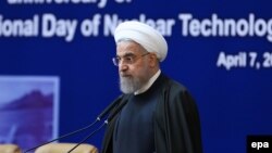 Президент Роухани Улуттук өзөктүк технология күнүндө, 7-апрель, 2016-жыл