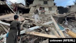 د کونړ د زلزلې ورانی