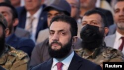 Presidenti i përkohshëm sirian, Ahmed al-Sharaa. Fotografi nga arkivi. 