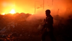 Fires Blaze In City Of Sumy After Russian Drone Strikes
