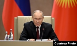 Володимир Путін у Бішкеку, Киргизстан, 26 листопада 2025 року