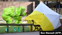 Місце, де знайшли непритомними Сергія Скрипаля та його дочку Юлію, 8 березня 2018 року, Солсбері, Британія