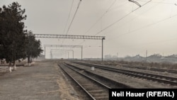 Железнодорожная станция на юге Армении