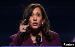 Кандидатка у віцепрезиденти Камала Гарріс. Делавер, 19 серпня 2020 року