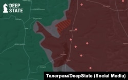 Ситуація біля Іванівки на мапі DeepState, 6 квітня 2025 року