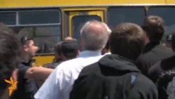 Antigay Protesters Disrupt Rights Rally In Georgia