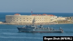 Минный тральщик «Турбинист» списан из состава Черноморского флота РФ и продан на металлолом на аукционе. Архивное фото