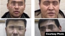 Тоноого шектелип кармалган кыргызстандык жарандар. Февраль, 2020-жыл. (Сүрөт fontanka.ru сайтынан алынды).