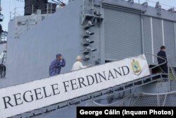Șefa Comisiei Europene vizitează fregata „Regele Ferdinand”