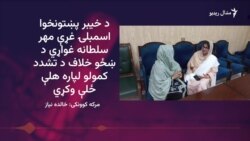  مهر سلطانه وايي د کرک د ولس د ستونزو د هواري هڅې کوي