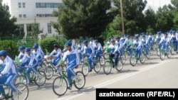 Велопробег в День велосипеда, Ашхабад, 3 июня, 2018  