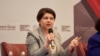 Ex-ministra de finanțe Natalia Gavriliță. 7 noiembbrie 2019