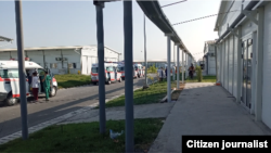 Больница «Зангиата-1» в Ташкенте, которая была спроектирована и построена специально для лечения коронавирусных больных.