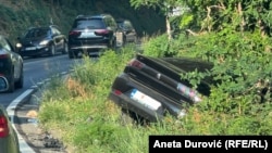 Saobraćajna nezgoda na crnogorskoj magistrali, arhivska fotografija