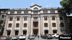 Armenia - The head office of jailed businessman Samvel Karapetian's Tashir Group in Yerevan, July 2, 2025.