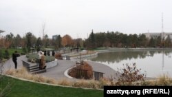 A new park in Almaty on the site of the former presidential residence. October 29, 2025
