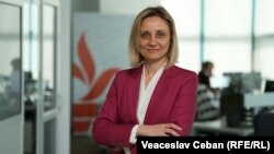 Ministra Economiei și Digitalizării, Doina Nistor, în redacția Europei Libere.