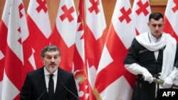 Михаил Кавелашвили во время президентской инаугурации, 29 декабря 2024 