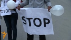 Бишкектеги "Сирияга ак толкун" акциясы