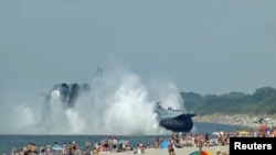 Десантный корабль "Зубр". Калининград , август 2013 года