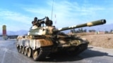 FILE: A Pakistani tank during a military operation in the Khyber Pass.