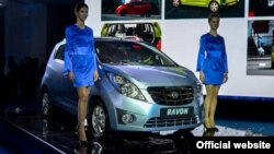 Өзбекстандык Ravon автоунаасы.