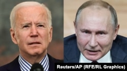 Președinții american și rus, Joe Biden și Vladimir Putin