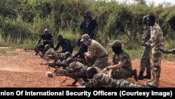 Үзәк Африка республикасында вагнерчылар, архив фотосы