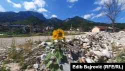 Selo Donja Jablanica godinu dana nakon poplava, septembar 2025. 