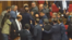 Armenia - Lawmakers brawl in the Armenian parliament, Yerevan, April 22, 2025.
