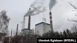 ТЭЦ Бишкека после модернизации на кредитные средства Китая на сумму 386 млн долларов. 30 января 2018 года.