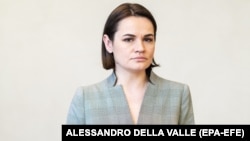 Білоруська опозиціонерка Світлана Тихановська