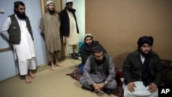 د کابل په څرخي پله زندان کې د ځینو طالب بندیانو انځور- ارشیف