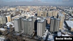 Скрябин көчөсүндө курулган Мамлекеттик ипотекалык компаниянын жети турак жайы. Бишкек