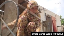 Khan Beguma, a widowed mother of four in her 30s, is now the sole breadwinner for her family.