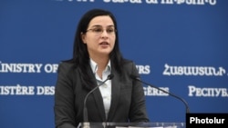 Հայաստանի ԱԳՆ խոսնակ Աննա Նաղդալյանը, արխիվ