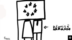  Desen de Dan Perjovschi