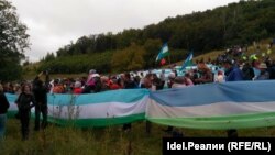 Куштауда 9 августта узган протест чарасы