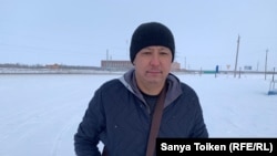 Активист Дулат Агадил. Акмолинская область, 26 ноября 2019 года.