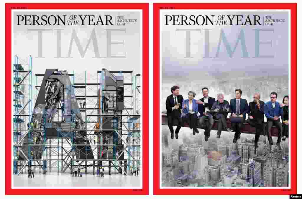 Создатели систем искусственного интеллекта получили звание человека 2025 года по версии американского журнала Time