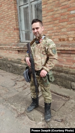 Бойовий медик Роман Замрій з позивним «Йода»