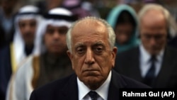 U.S. Special Representative for Afghanistan Reconciliation Ambassador Zalmay Khalilzad.