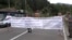 Blockade near the border Jarinje, between Serbia and Kosovo