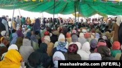 په ځونیخېلو کې په وروستیو دوو کلونو کې د ناامنۍ پرضد پراخې مظاهرې شوې دي - پخوانی انځور.