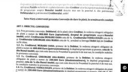 Darea în plată autentificată de notar