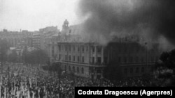 Mineriada din 13-15 iunie 1990/ Foto: Agerpres