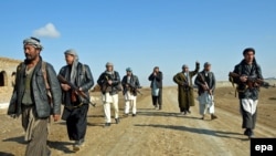 Отряд местной полиции, так называемый "Арбаки".  