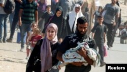 Газа шаарынан качууга аргасыз болгон палестиналыктар. 15-сентябрь 2025-жыл