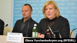 Ukraine, Kyiv - Dunja Mijatovic, the OSCE Representative on Freedom of Speech, 11Oct2016