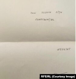 Documentul de primire a fost semnat de o secretară a lui Florin Cîțu.